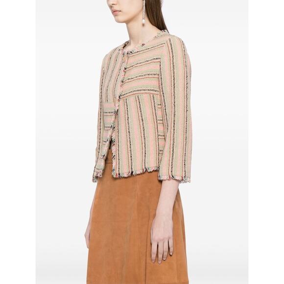 Vintage Y2K Chanel Evening Jacket Wool Womens FR 44 Old Money Classic - Picture 2 of 16